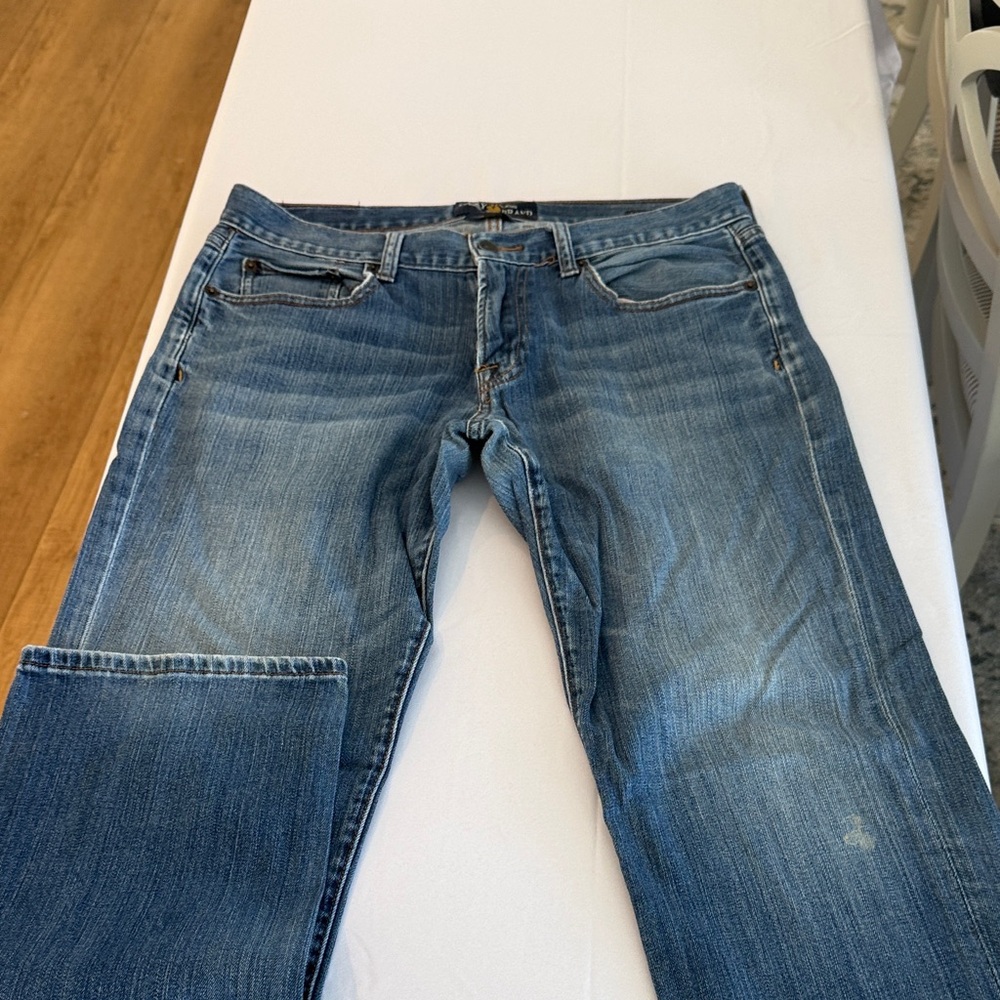 Lucky Brand Men's Straight Blue Jeans